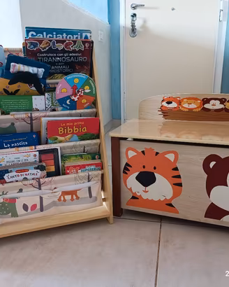 Cassapanca e Libreria per bambini