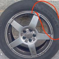 cerchi in lega in alluminio originale con gomme in