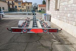 carrello porta barca portata 2000 kg