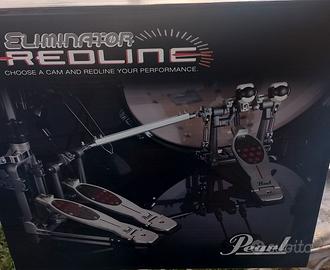 Doppio pedale nuovo pearl eliminator redline