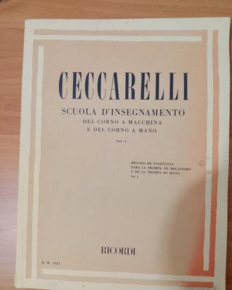libro studio per corno