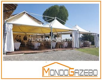 Gazebo pagoda nuovi uso pubblico fiera