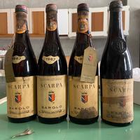 Barolo annata 1967 - Scarpa