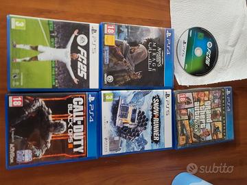 giochi ps5+ps4