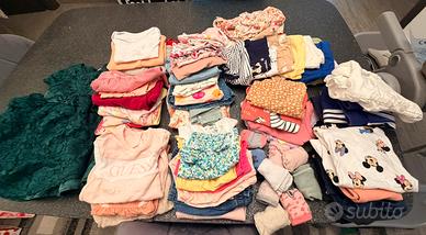 Stock 58 pezzi abbigliamento bambina 18/24 (7)
