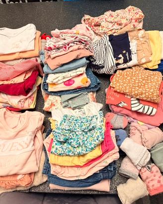 Stock 58 pezzi abbigliamento bambina 18/24 (7)