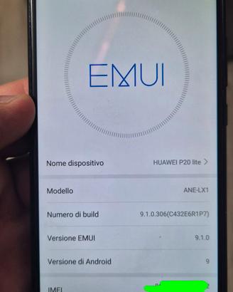 Huawei P20 Lite nero 4/64GB