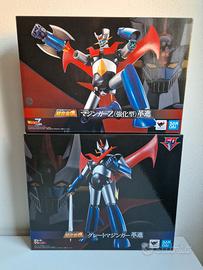 BANDAI GX-111 GRANDE MAZINGA GX-117 MAZINGER Z SOC