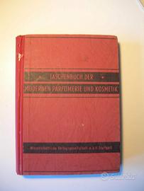 Libro profumeria e cosmetica in tedesco del 1949