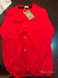 Carfigan rosso made in italy