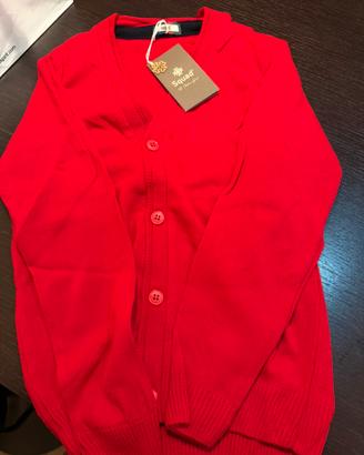 Carfigan rosso made in italy