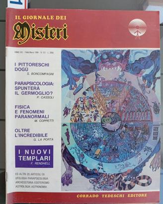 Rivista Il giornale dei misteri anno XIV f/m 1984