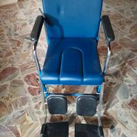 Carrozzina Sedia a rotelle Gialdi con comoda
