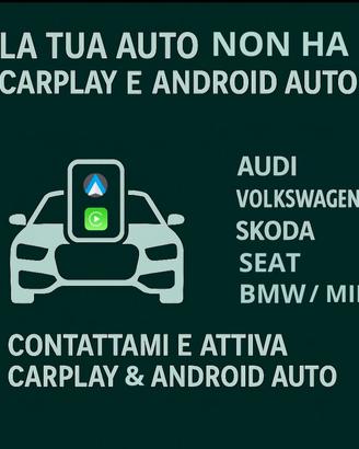 Attivazione CarPlay & Android Auto | Audi - VW