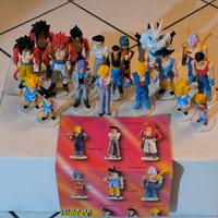 dragonball gt + movie vhs, action figures, poster