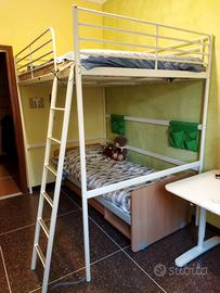 Struttura letto a soppalco