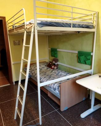 Struttura letto a soppalco