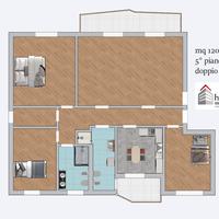 Luminoso espazioso appartamento via Ugo Foscolo