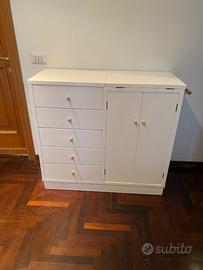 Cassettiera realizzata su misura 100x40