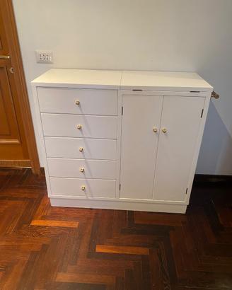 Cassettiera realizzata su misura 100x40