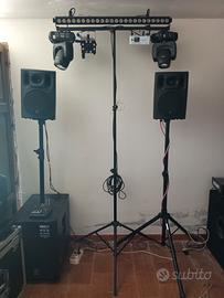 kit audio luci effetti