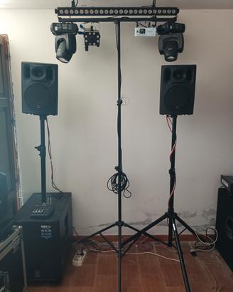 kit audio luci effetti