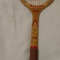 Racchetta da tennis vintage MAXIMA De Luxe Torneo 