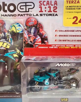 MotoGP 1:12 Valentino Rossi 46 Yamaha YZR M1 2021