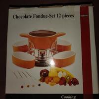 piastra per fonduta di cioccolato 