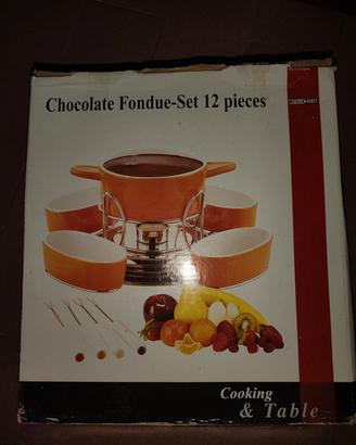 piastra per fonduta di cioccolato 