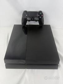 Console ps4 fat nera completa in perfette condizio