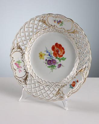 Piatto in Porcellana di Meissen - Metà '900