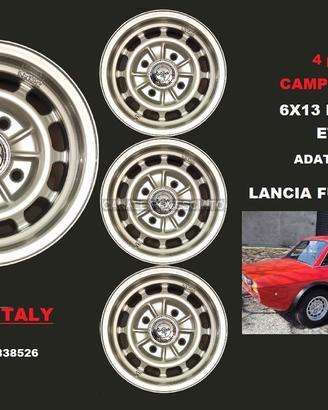 Cerchi campagnolo 6x13 Fulvia Hf 1600 Fanalone