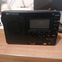 Mini radio portatile Fm/Am/SW MP3 REC PLAYER