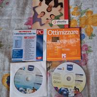 5 CD-ROM Informatica - Riviste PC