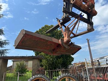 Ruspetta regolabile per trattore da 2m