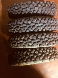 Gomme canonica chiodate tassellate per panda