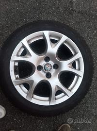 Cerchi e gomme alfa romeo 16