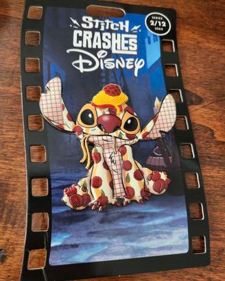 Disney Stitch crashes lilli e il vagabondo spilla 