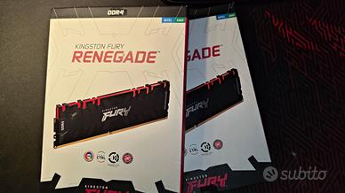 DDR4 32GB (4x8) Kingston Fury Renegade 4600Mhz