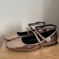 Ballerine dorate PrimaDonna tg 37