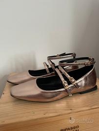 Ballerine dorate PrimaDonna tg 37