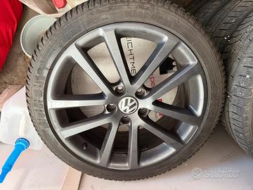 Set cerchi 18” VW e gomme invernali 225/40/18