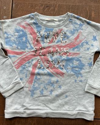 Felpa bambina marchio Pepe Jeans 8anni