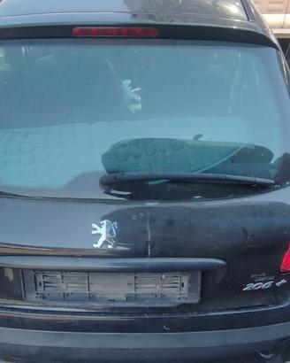PEUGEOT 206 PLUS 2010 PORTELLONE POSTERIORE