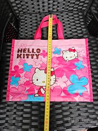 Borsa shopper piccola Hello Kitty rosa kawaii