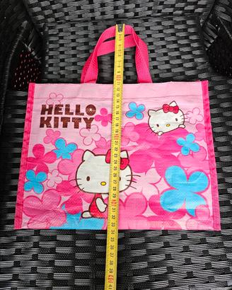 Borsa shopper piccola Hello Kitty rosa kawaii