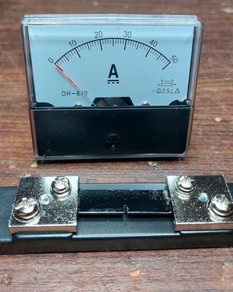Amperometro 50A CC