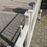 cancello in ferro zincato