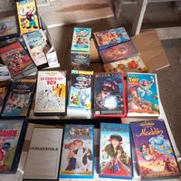 videocassette cartoni animati anni 80/90